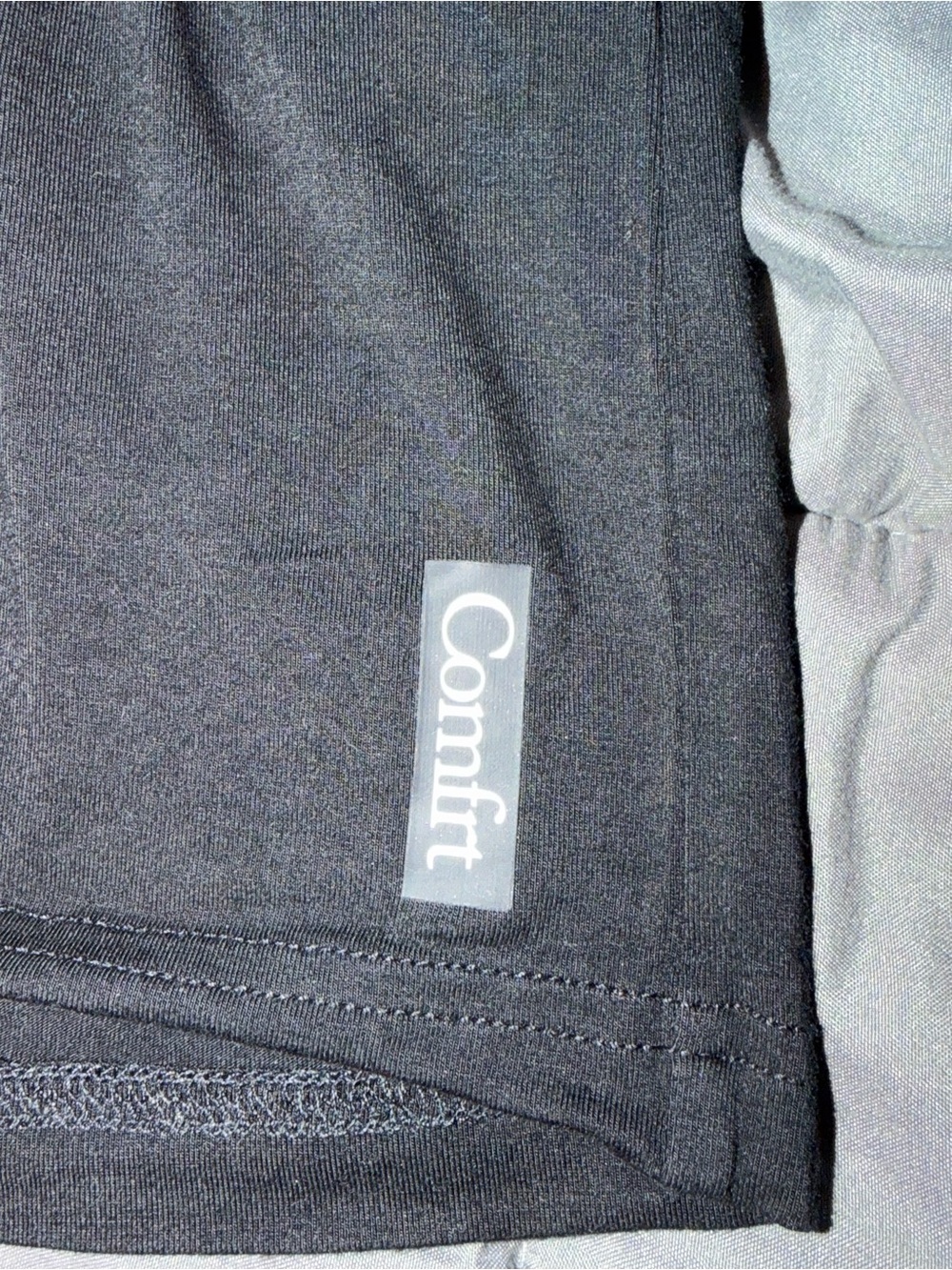 Comfort Women’s Lounge Shorts in Onyx Black size L - Picture 6 of 7